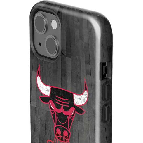 NBA Chicago Bulls Hardwood Classics iPhone 15 Impact Case