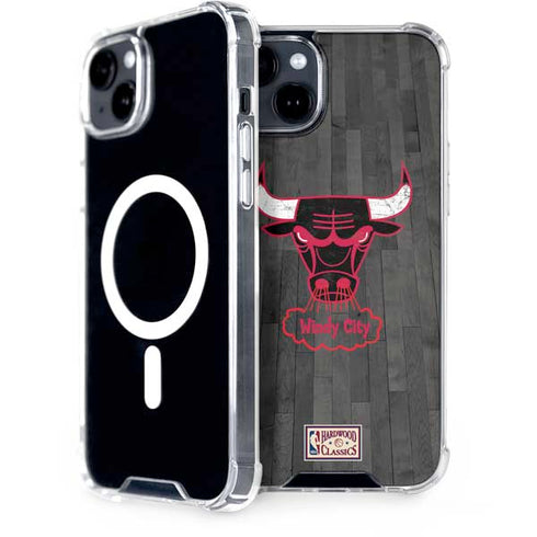 NBA Chicago Bulls Hardwood Classics iPhone 15 Plus MagSafe Case