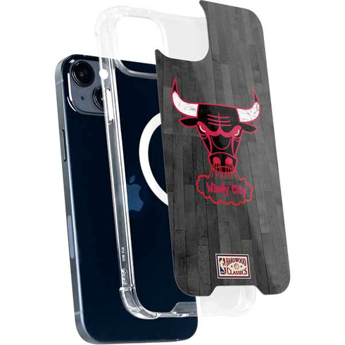 NBA Chicago Bulls Hardwood Classics iPhone 15 Plus MagSafe Case