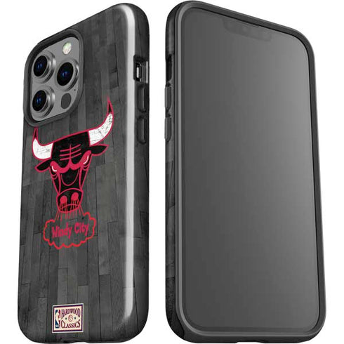 NBA Chicago Bulls Hardwood Classics iPhone 15 Pro Impact Case