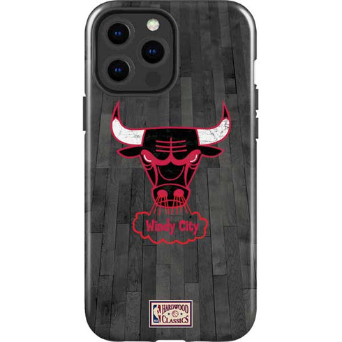 NBA Chicago Bulls Hardwood Classics iPhone 15 Pro Max Impact Case