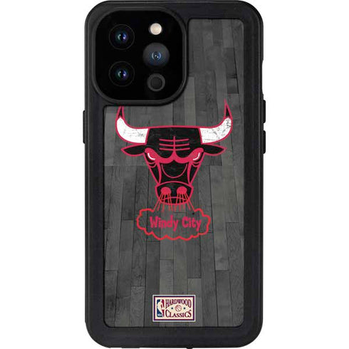 NBA Chicago Bulls Hardwood Classics iPhone 14 Pro Max Waterproof Case