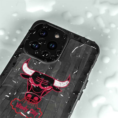 NBA Chicago Bulls Hardwood Classics iPhone 14 Pro Max Waterproof Case