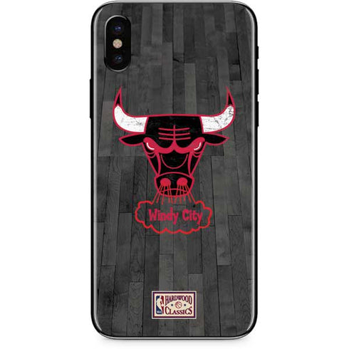 NBA Chicago Bulls Hardwood Classics iPhone X Skin