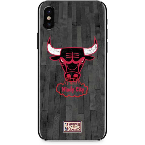 NBA Chicago Bulls Hardwood Classics iPhone XS Skin