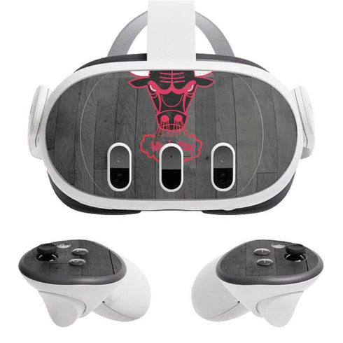 NBA Chicago Bulls Hardwood Classics Meta Quest 3 Skin