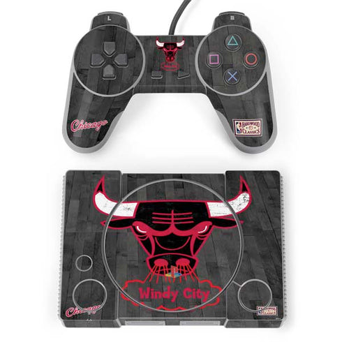 NBA Chicago Bulls Hardwood Classics PlayStation Classic Bundle Skin