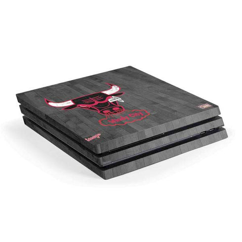 NBA Chicago Bulls Hardwood Classics PS4 Pro Console Skin