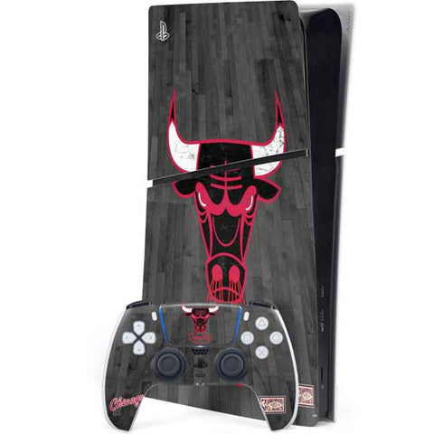 NBA Chicago Bulls Hardwood Classics PS5 Slim Digital Edition Console Skin