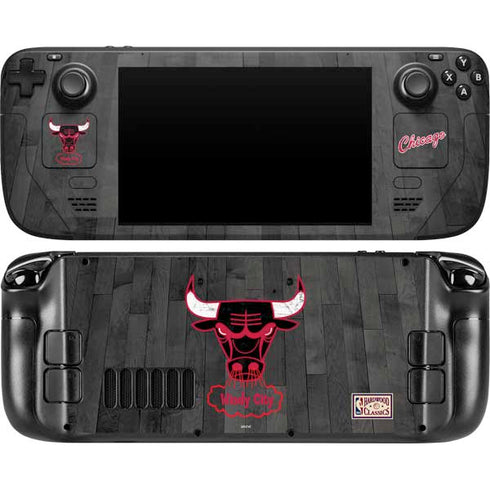 NBA Chicago Bulls Hardwood Classics Steam Deck Handheld Gaming Computer Skin