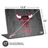 NBA Chicago Bulls Hardwood Classics Universal Laptop 17in (13.8 x 10in) Skin