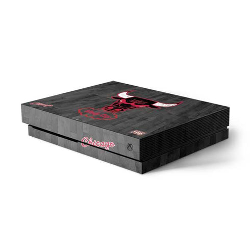 NBA Chicago Bulls Hardwood Classics Xbox One X Console Skin