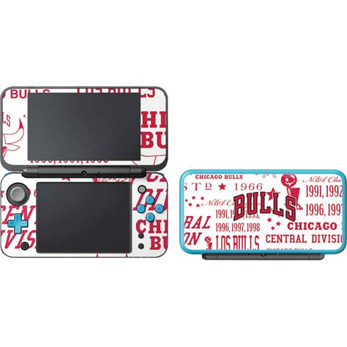 NBA Chicago Bulls Historic Blast Nintendo 2DS XL (2017) Skin