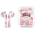 NBA Chicago Bulls Historic Blast Apple AirPods Skin
