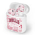NBA Chicago Bulls Historic Blast Apple AirPods Skin