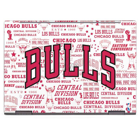 NBA Chicago Bulls Historic Blast HP Envy Skin