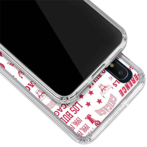 NBA Chicago Bulls Historic Blast Galaxy A10e Clear Case