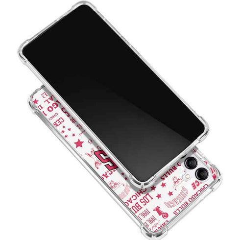 NBA Chicago Bulls Historic Blast Galaxy A15 5G Clear Case