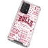 NBA Chicago Bulls Historic Blast Galaxy A52 5G Clear Case