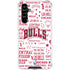 NBA Chicago Bulls Historic Blast Galaxy A54 5G Clear Case