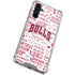NBA Chicago Bulls Historic Blast Galaxy A54 5G Clear Case
