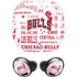 NBA Chicago Bulls Historic Blast Galaxy Buds Pro Skin