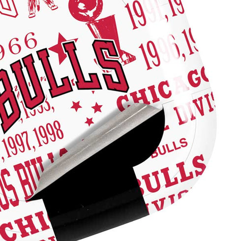 NBA Chicago Bulls Historic Blast Galaxy Buds Pro Skin