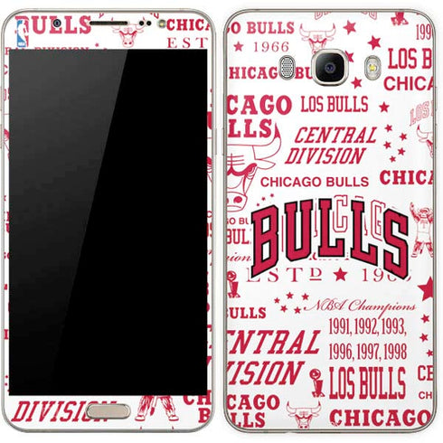 NBA Chicago Bulls Historic Blast Galaxy J7 Skin