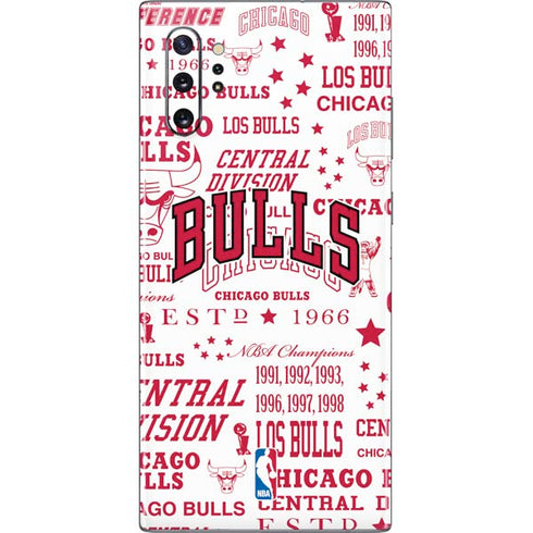 NBA Chicago Bulls Historic Blast Galaxy Note 10 Plus Skin