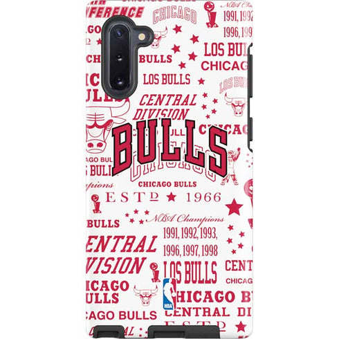 NBA Chicago Bulls Historic Blast Galaxy Note 10 Pro Case