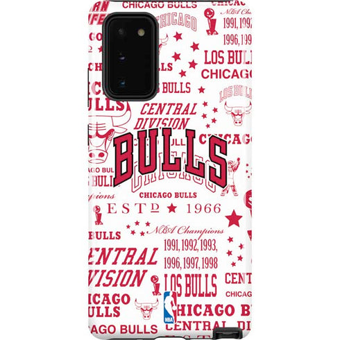 NBA Chicago Bulls Historic Blast Galaxy Note20 5G Pro Case