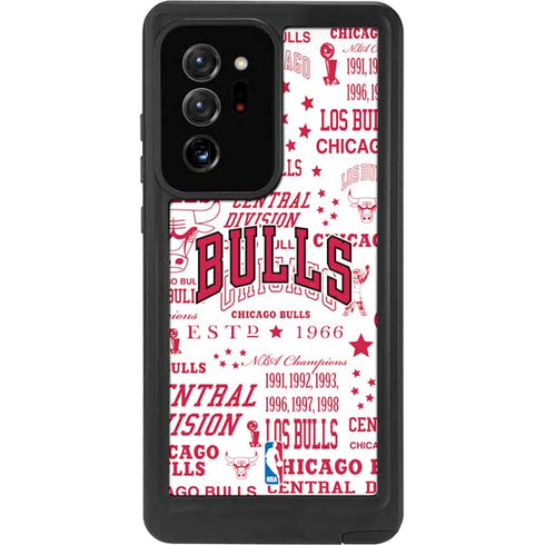 NBA Chicago Bulls Historic Blast Galaxy Note20 Ultra 5G Waterproof Case