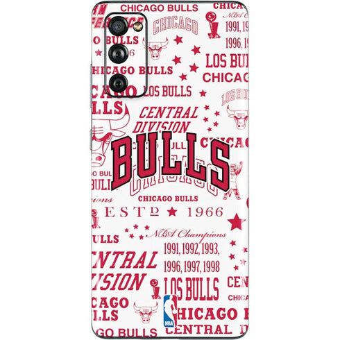 NBA Chicago Bulls Historic Blast Galaxy S20 Fan Edition Skin