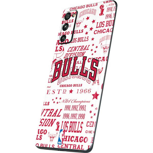 NBA Chicago Bulls Historic Blast Galaxy S20 Fan Edition Skin