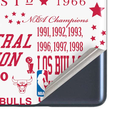 NBA Chicago Bulls Historic Blast Galaxy S20 Fan Edition Skin