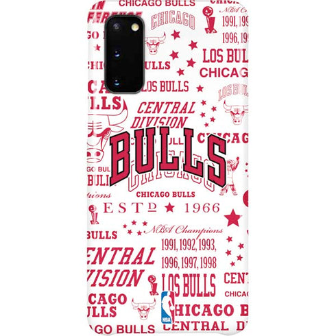 NBA Chicago Bulls Historic Blast Galaxy S20 Lite Case