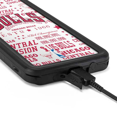 NBA Chicago Bulls Historic Blast Galaxy S20 Plus Waterproof Case