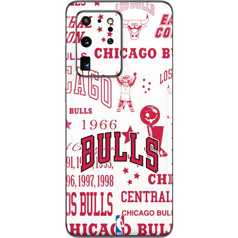 NBA Chicago Bulls Historic Blast Galaxy S20 Ultra 5G Skin