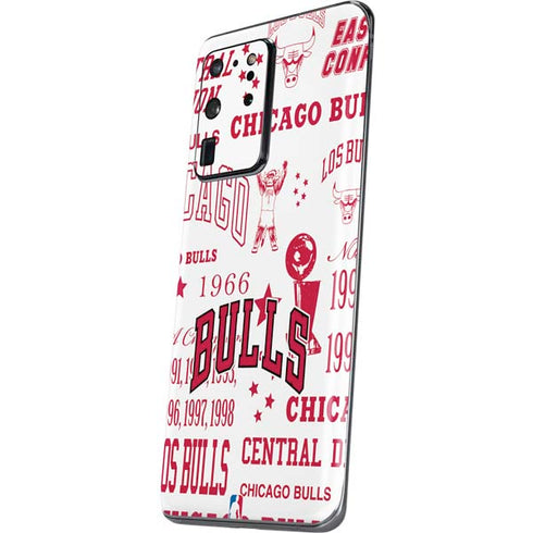 NBA Chicago Bulls Historic Blast Galaxy S20 Ultra 5G Skin
