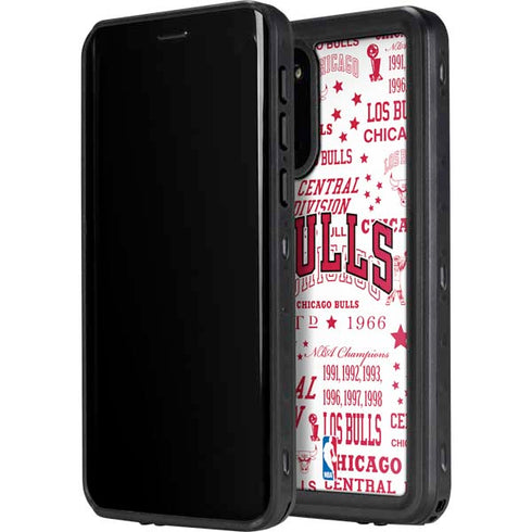 NBA Chicago Bulls Historic Blast Galaxy S20 Waterproof Case