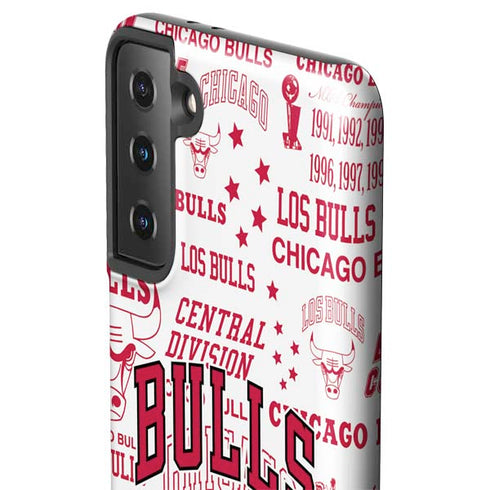 NBA Chicago Bulls Historic Blast Galaxy S21 FE Pro Case