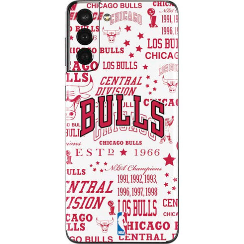 NBA Chicago Bulls Historic Blast Galaxy S21 Plus 5G Skin