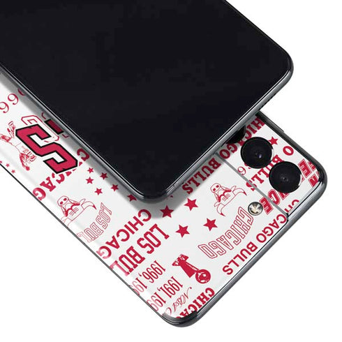 NBA Chicago Bulls Historic Blast Galaxy S21 Plus 5G Skin