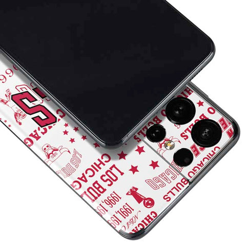 NBA Chicago Bulls Historic Blast Galaxy S21 Ultra 5G Skin
