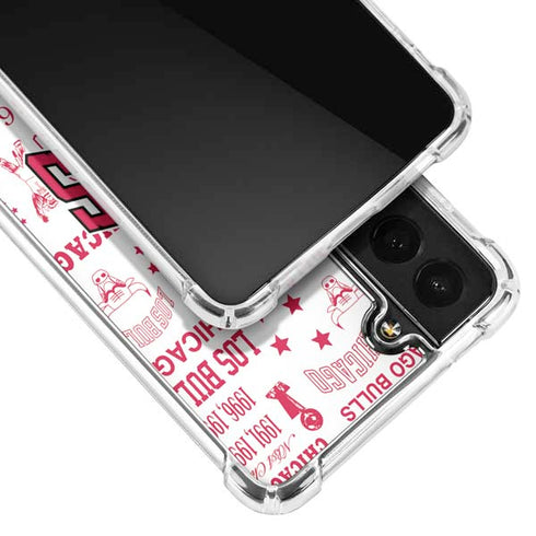 NBA Chicago Bulls Historic Blast Galaxy S22 Plus Clear Case