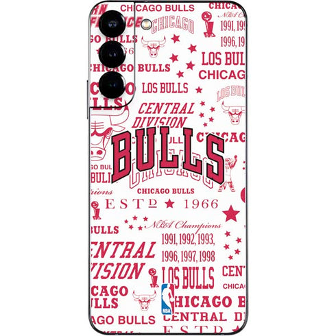 NBA Chicago Bulls Historic Blast Galaxy S22 Plus Skin