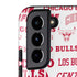NBA Chicago Bulls Historic Blast Galaxy S22 Pro Case