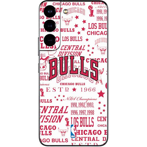 NBA Chicago Bulls Historic Blast Galaxy S22 Skin