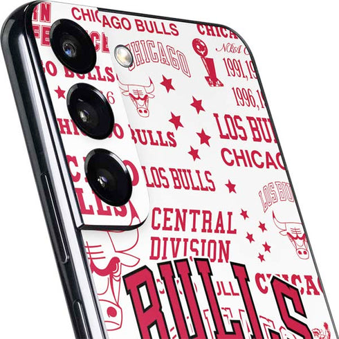 NBA Chicago Bulls Historic Blast Galaxy S22 Skin