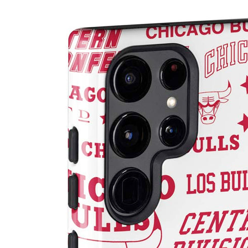 NBA Chicago Bulls Historic Blast Galaxy S22 Ultra Pro Case
